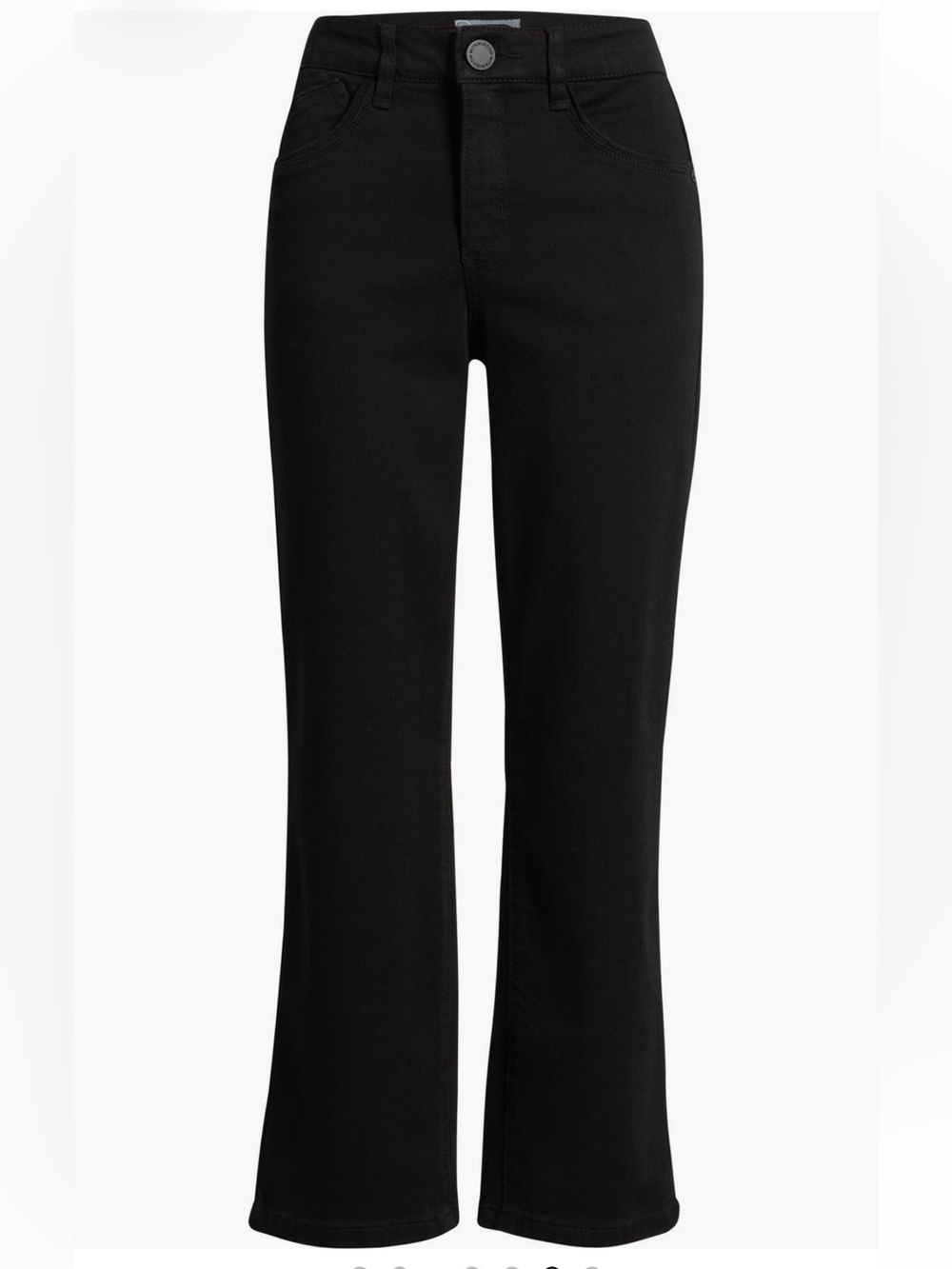 Wit & Wisdom Black Bennett High Waist Ankle Barely Bootcut Jeans Pant -Sz 6, NWT